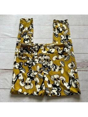Lularoe Mickey Mouse Disney Mickey Leggings One Size New without Tags
